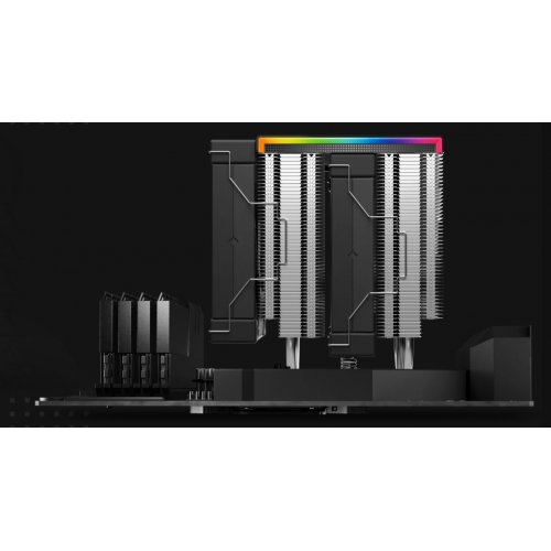 Кулер Deepcool AK620 DIGITAL SE (R-AK620-BKADMN-GJD) Black купити в Україні: Київ, Львів, Хмельницький, Тернопіль | Перевірка сумісності, низька ціна, відгуки, характеристики від TELEMART фото