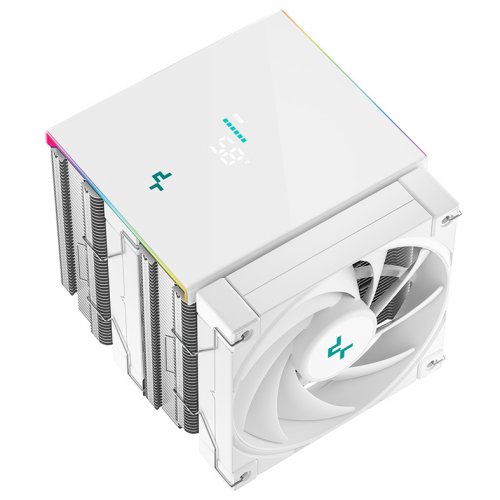 Кулер Deepcool AK620 DIGITAL SE (R-AK620-WHADMN-GJD) White купити в Україні: Київ, Львів, Хмельницький, Тернопіль | Перевірка сумісності, низька ціна, відгуки, характеристики від TELEMART фото