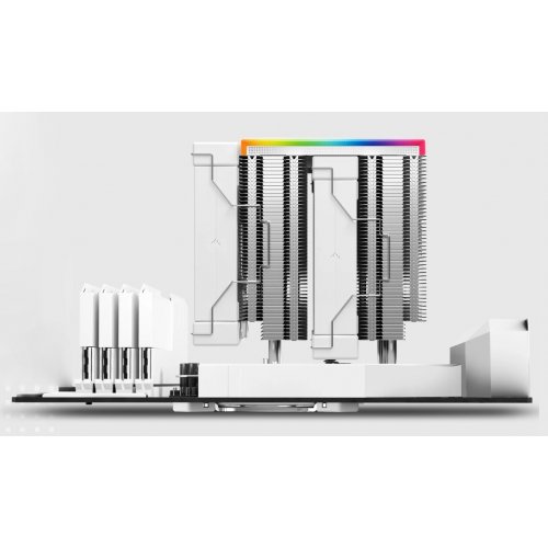 Кулер Deepcool AK620 DIGITAL SE (R-AK620-WHADMN-GJD) White купити в Україні: Київ, Львів, Хмельницький, Тернопіль | Перевірка сумісності, низька ціна, відгуки, характеристики від TELEMART фото
