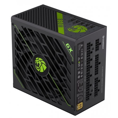 Блок живлення GAMEMAX GX-850 PRO 850W PCIE5.1 (GX-850 PRO ATX3.1 PCIE5.1) Black купити в Україні: Київ, Львів, Хмельницький, Тернопіль | Перевірка сумісності, низька ціна, відгуки, характеристики від TELEMART фото