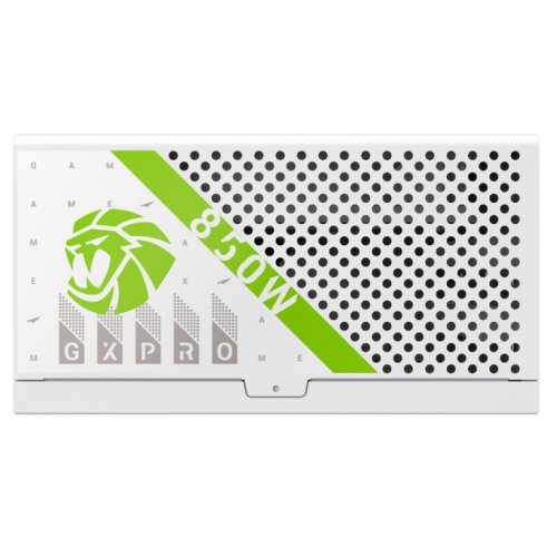 Блок живлення GAMEMAX GX-850 PRO 850W PCIE5.1 (GX-850 PRO WH ATX3.1 PCIE5.1) White купити в Україні: Київ, Львів, Хмельницький, Тернопіль | Перевірка сумісності, низька ціна, відгуки, характеристики від TELEMART фото
