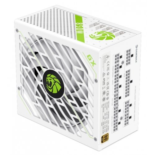Блок живлення GAMEMAX GX-850 PRO 850W PCIE5.1 (GX-850 PRO WH ATX3.1 PCIE5.1) White купити в Україні: Київ, Львів, Хмельницький, Тернопіль | Перевірка сумісності, низька ціна, відгуки, характеристики від TELEMART фото