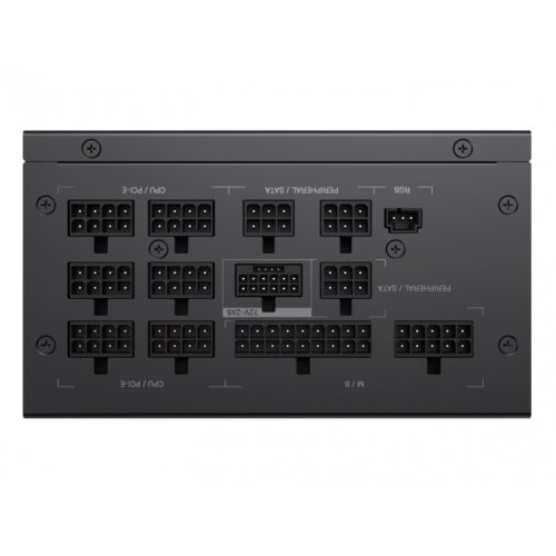 Блок живлення GAMEMAX Lion Core 1000P 1000W PCIE5.1 (LION CORE 1000P) Black купити в Україні: Київ, Львів, Хмельницький, Тернопіль | Перевірка сумісності, низька ціна, відгуки, характеристики від TELEMART фото