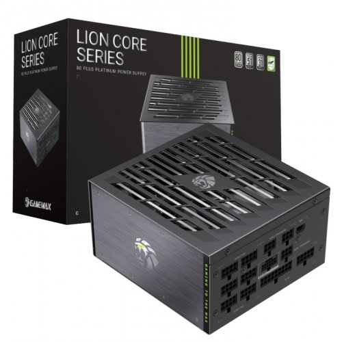 Блок живлення GAMEMAX Lion Core 1200P 1200W PCIE5.1 (LION CORE 1200P) Black купити в Україні: Київ, Львів, Хмельницький, Тернопіль | Перевірка сумісності, низька ціна, відгуки, характеристики від TELEMART фото