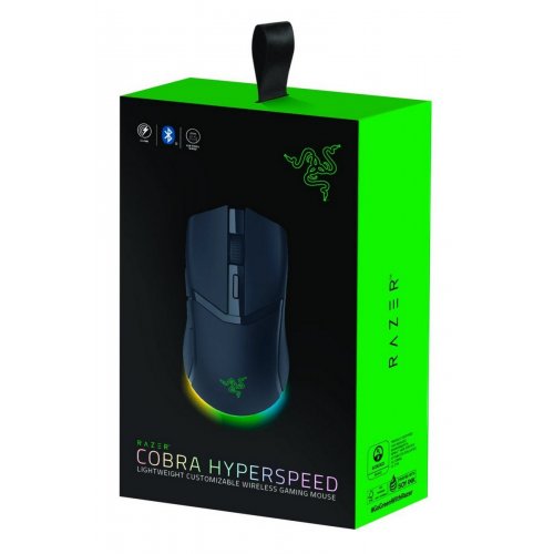 Миша Razer Cobra HyperSpeed (RZ01-05570100-R3G1) Black купити в Україні: Київ, Львів, Хмельницький, Тернопіль | Низька ціна, відгуки, характеристики від TELEMART фото