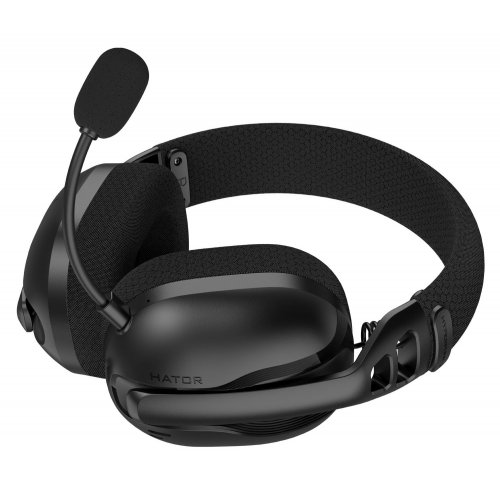 Навушники HATOR Hyperpunk 3X Wireless (ESH14) Black купити в Україні: Київ, Львів, Хмельницький, Тернопіль | Низька ціна, відгуки, характеристики від TELEMART фото