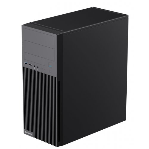 Корпус GAMEMAX ET-215-NP-2U3TYC без БП Black купить в Украине: Киев, Днепр, Харьков, Одесса  | Проверка совместимости, низкая цена, отзывы, характеристики от TELEMART фото