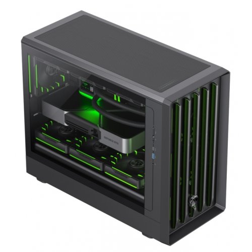 Корпус GAMEMAX Claw 360 Tempered Glass без БП Black купить в Украине: Киев, Днепр, Харьков, Одесса  | Проверка совместимости, низкая цена, отзывы, характеристики от TELEMART фото