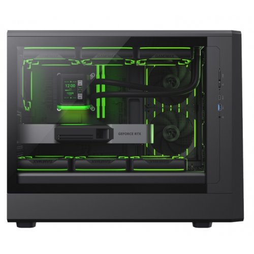 Корпус GAMEMAX Claw 360 Tempered Glass без БП Black купить в Украине: Киев, Днепр, Харьков, Одесса  | Проверка совместимости, низкая цена, отзывы, характеристики от TELEMART фото