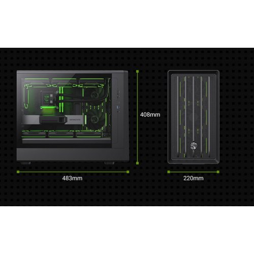 Корпус GAMEMAX Claw 360 Tempered Glass без БП Black купить в Украине: Киев, Днепр, Харьков, Одесса  | Проверка совместимости, низкая цена, отзывы, характеристики от TELEMART фото