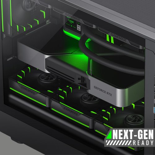 Корпус GAMEMAX Claw 360 Tempered Glass без БП Black купить в Украине: Киев, Днепр, Харьков, Одесса  | Проверка совместимости, низкая цена, отзывы, характеристики от TELEMART фото