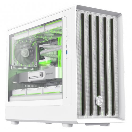 Корпус GAMEMAX Claw 360 Tempered Glass без БЖ White купити в Україні: Київ, Львів, Хмельницький, Тернопіль | Перевірка сумісності, низька ціна, відгуки, характеристики від TELEMART фото