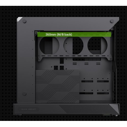 Корпус GAMEMAX Blade Concept без БЖ Black купити в Україні: Київ, Львів, Хмельницький, Тернопіль | Перевірка сумісності, низька ціна, відгуки, характеристики від TELEMART фото