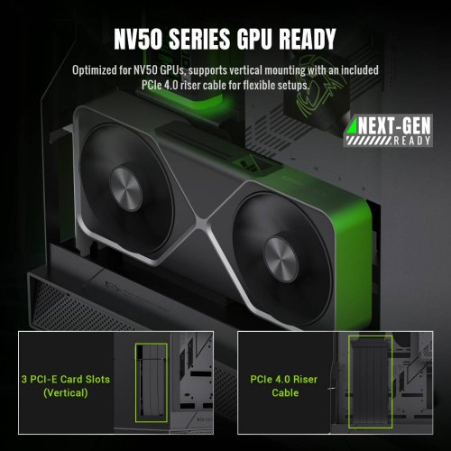 Корпус GAMEMAX Blade Concept без БЖ Black купити в Україні: Київ, Львів, Хмельницький, Тернопіль | Перевірка сумісності, низька ціна, відгуки, характеристики від TELEMART фото