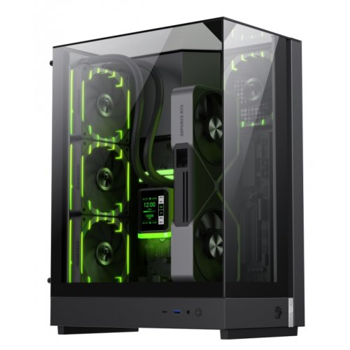 Корпус GAMEMAX T20 Tempered Glass без БЖ Black купити в Україні: Київ, Львів, Хмельницький, Тернопіль | Перевірка сумісності, низька ціна, відгуки, характеристики від TELEMART фото