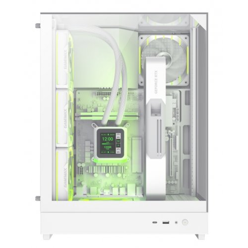 Корпус GAMEMAX T20 Tempered Glass без БЖ White купити в Україні: Київ, Львів, Хмельницький, Тернопіль | Перевірка сумісності, низька ціна, відгуки, характеристики від TELEMART фото
