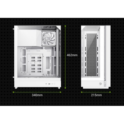 Корпус GAMEMAX T20 Tempered Glass без БЖ White купити в Україні: Київ, Львів, Хмельницький, Тернопіль | Перевірка сумісності, низька ціна, відгуки, характеристики від TELEMART фото
