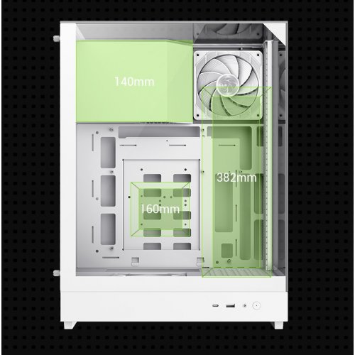 Корпус GAMEMAX T20 Tempered Glass без БЖ White купити в Україні: Київ, Львів, Хмельницький, Тернопіль | Перевірка сумісності, низька ціна, відгуки, характеристики від TELEMART фото
