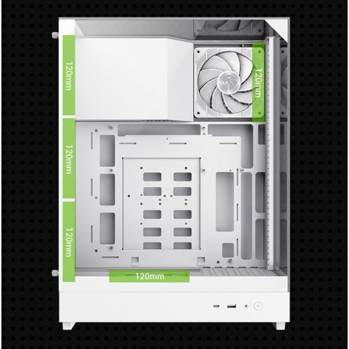 Корпус GAMEMAX T20 Tempered Glass без БЖ White купити в Україні: Київ, Львів, Хмельницький, Тернопіль | Перевірка сумісності, низька ціна, відгуки, характеристики від TELEMART фото