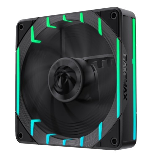 Кулер для корпуса GAMEMAX Tornado T12 ARGB-R (TORNADO T12 ARGB-R) Black купити в Україні: Київ, Львів, Хмельницький, Тернопіль | Перевірка сумісності, низька ціна, відгуки, характеристики від TELEMART фото