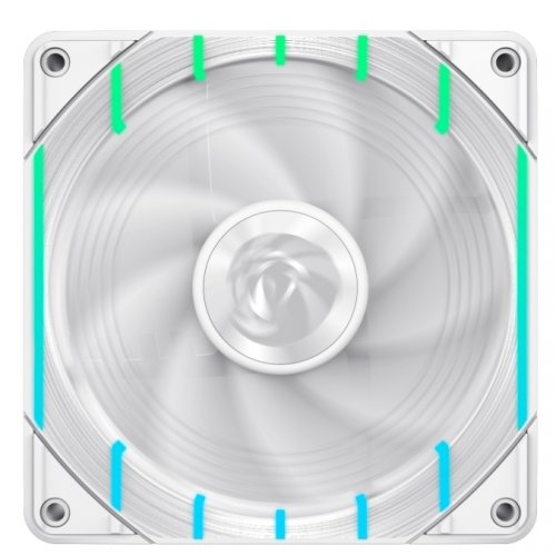 Кулер для корпуса GAMEMAX Tornado T12 ARGB-R (TORNADO T12 ARGB-RW) White купити в Україні: Київ, Львів, Хмельницький, Тернопіль | Перевірка сумісності, низька ціна, відгуки, характеристики від TELEMART фото
