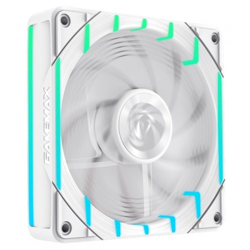 Кулер для корпуса GAMEMAX Tornado T12 ARGB-R (TORNADO T12 ARGB-RW) White купити в Україні: Київ, Львів, Хмельницький, Тернопіль | Перевірка сумісності, низька ціна, відгуки, характеристики від TELEMART фото