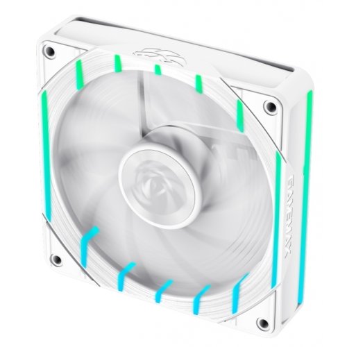 Кулер для корпуса GAMEMAX Tornado T12 ARGB-R (TORNADO T12 ARGB-RW) White купити в Україні: Київ, Львів, Хмельницький, Тернопіль | Перевірка сумісності, низька ціна, відгуки, характеристики від TELEMART фото