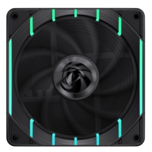 Кулер для корпуса GAMEMAX Tornado T12 ARGB (TORNADO T12 ARGB) Black купить в Украине: Киев, Днепр, Харьков, Одесса  | Проверка совместимости, низкая цена, отзывы, характеристики от TELEMART фото