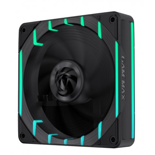 Кулер для корпуса GAMEMAX Tornado T12 ARGB (TORNADO T12 ARGB) Black купить в Украине: Киев, Днепр, Харьков, Одесса  | Проверка совместимости, низкая цена, отзывы, характеристики от TELEMART фото