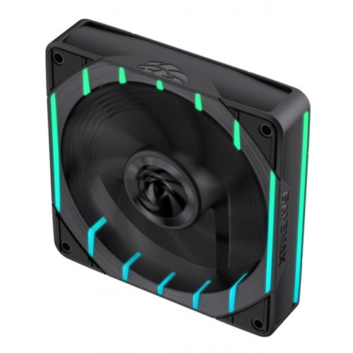 Кулер для корпуса GAMEMAX Tornado T12 ARGB (TORNADO T12 ARGB) Black купить в Украине: Киев, Днепр, Харьков, Одесса  | Проверка совместимости, низкая цена, отзывы, характеристики от TELEMART фото