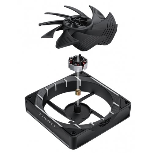 Кулер для корпуса GAMEMAX Tornado T12 ARGB (TORNADO T12 ARGB) Black купить в Украине: Киев, Днепр, Харьков, Одесса  | Проверка совместимости, низкая цена, отзывы, характеристики от TELEMART фото