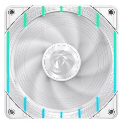 Кулер для корпуса GAMEMAX Tornado T12 ARGB (TORNADO T12 ARGB-W) White купити в Україні: Київ, Львів, Хмельницький, Тернопіль | Перевірка сумісності, низька ціна, відгуки, характеристики від TELEMART фото