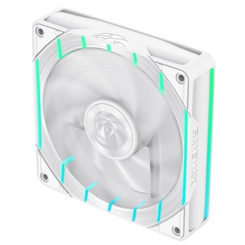 Кулер для корпуса GAMEMAX Tornado T12 ARGB (TORNADO T12 ARGB-W) White купити в Україні: Київ, Львів, Хмельницький, Тернопіль | Перевірка сумісності, низька ціна, відгуки, характеристики від TELEMART фото