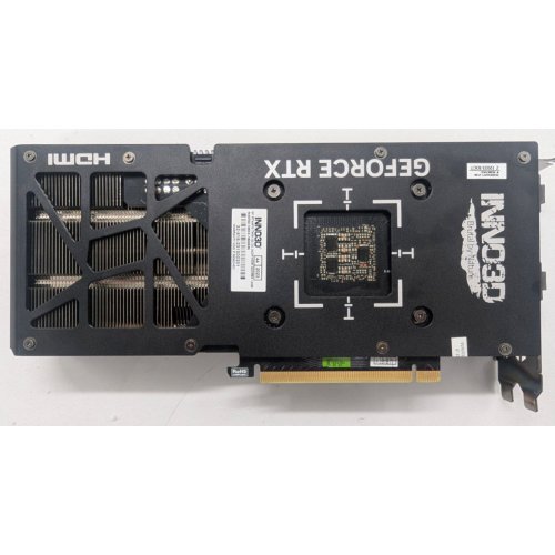 Видеокарта Inno3D GeForce RTX 4070 TWIN X2 OC 12288MB (N40702-126XX-185252N) (Восстановлено продавцом, 813871) купить в Украине: Киев, Днепр, Харьков, Одесса  | Проверка совместимости, низкая цена, отзывы, характеристики от TELEMART фото