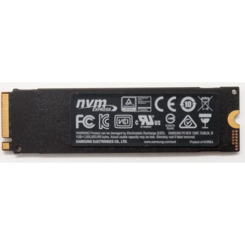 Ssd-диск Samsung 970 Evo Plus V-NAND MLC 250GB M.2 (2280 PCI-E) (MZ-V7S250BW) (Восстановлено продавцом, 813883) купить в Украине: Киев, Днепр, Харьков, Одесса  | Проверка совместимости, низкая цена, отзывы, характеристики от TELEMART фото