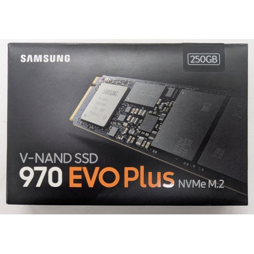 Ssd-диск Samsung 970 Evo Plus V-NAND MLC 250GB M.2 (2280 PCI-E) (MZ-V7S250BW) (Восстановлено продавцом, 813883) купить в Украине: Киев, Днепр, Харьков, Одесса  | Проверка совместимости, низкая цена, отзывы, характеристики от TELEMART фото