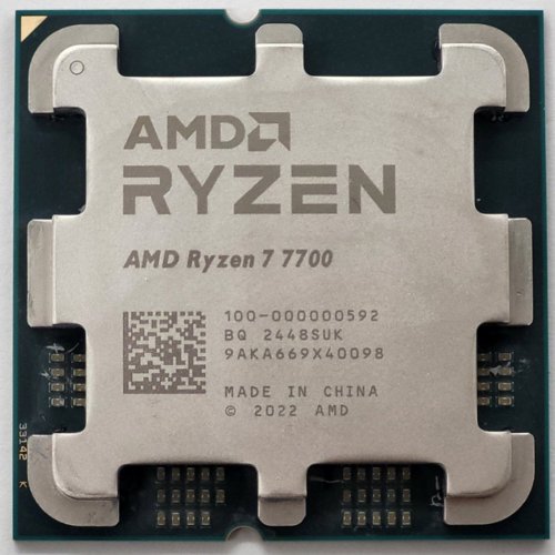 Процессор AMD Ryzen 7 7700 3.8(5.3)GHz 32MB sAM5 Tray (100-000000592) (Восстановлено продавцом, 813884) купить в Украине: Киев, Днепр, Харьков, Одесса  | Проверка совместимости, низкая цена, отзывы, характеристики от TELEMART фото