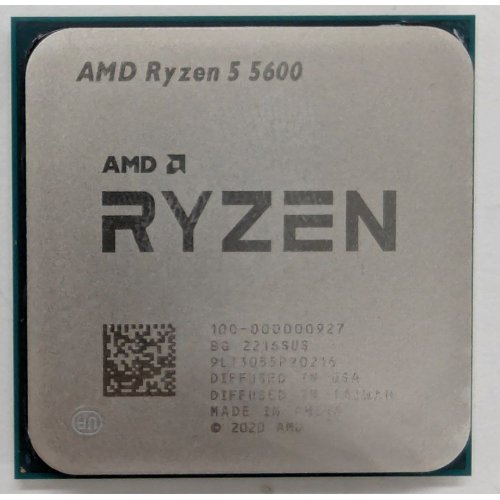 Процесор AMD Ryzen 5 5600 3.5(4.4)GHz 32MB sAM4 Tray (100-000000927) (Відновлено продавцем, 813890) купити в Україні: Київ, Львів, Хмельницький, Тернопіль | Перевірка сумісності, низька ціна, відгуки, характеристики від TELEMART фото
