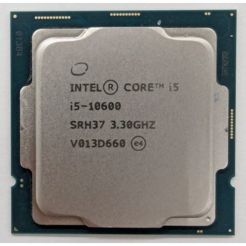 Процессор Intel Core i5-10600 3.3(4.8)GHz 12MB s1200 Tray (CM8070104290312) (Восстановлено продавцом, 813891) купить в Украине: Киев, Днепр, Харьков, Одесса  | Проверка совместимости, низкая цена, отзывы, характеристики от TELEMART фото