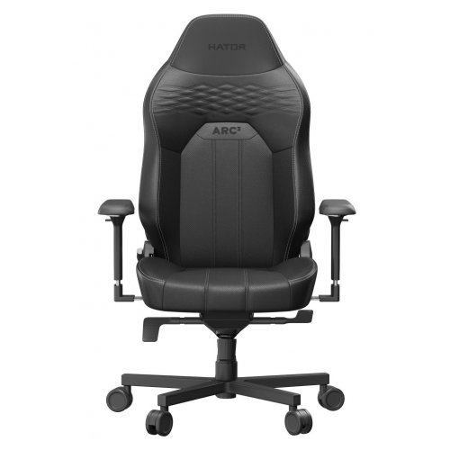Ігрове крісло HATOR Arc 3 L PU (HTC3400L) Black купити в Україні: Київ, Львів, Хмельницький, Тернопіль | Низька ціна, відгуки, характеристики від TELEMART фото