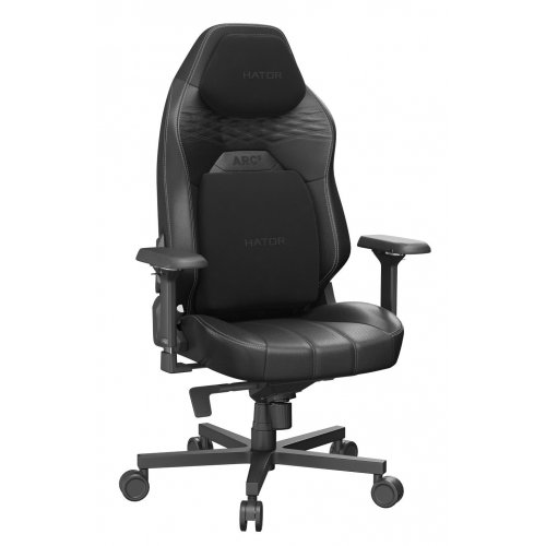 Ігрове крісло HATOR Arc 3 L PU (HTC3400L) Black купити в Україні: Київ, Львів, Хмельницький, Тернопіль | Низька ціна, відгуки, характеристики від TELEMART фото