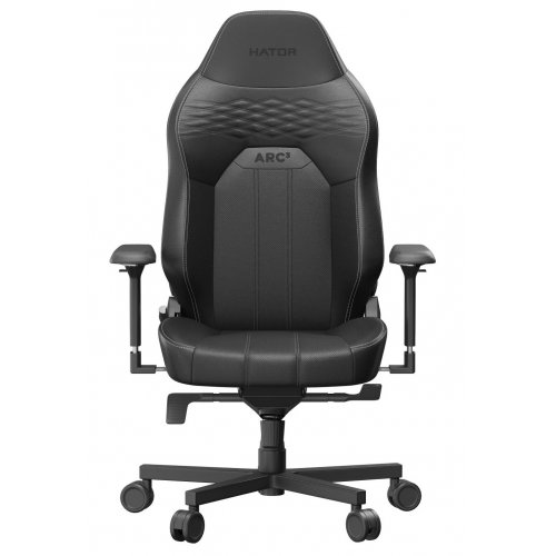 Ігрове крісло HATOR Arc 3 S PU (HTC3400S) Black купити в Україні: Київ, Львів, Хмельницький, Тернопіль | Низька ціна, відгуки, характеристики від TELEMART фото