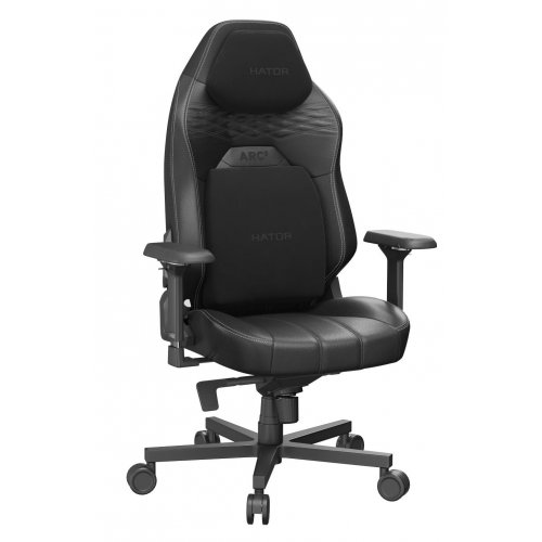 Ігрове крісло HATOR Arc 3 S PU (HTC3400S) Black купити в Україні: Київ, Львів, Хмельницький, Тернопіль | Низька ціна, відгуки, характеристики від TELEMART фото