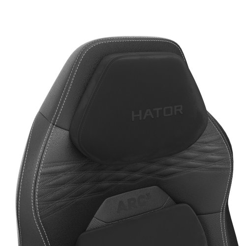 Ігрове крісло HATOR Arc 3 S PU (HTC3400S) Black купити в Україні: Київ, Львів, Хмельницький, Тернопіль | Низька ціна, відгуки, характеристики від TELEMART фото