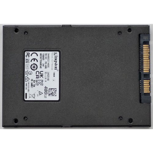 Ssd-диск Kingston SSDNow A400 TLC 480GB 2.5'' (SA400S37/480G) (Восстановлено продавцом, 813932) купить в Украине: Киев, Днепр, Харьков, Одесса  | Проверка совместимости, низкая цена, отзывы, характеристики от TELEMART фото