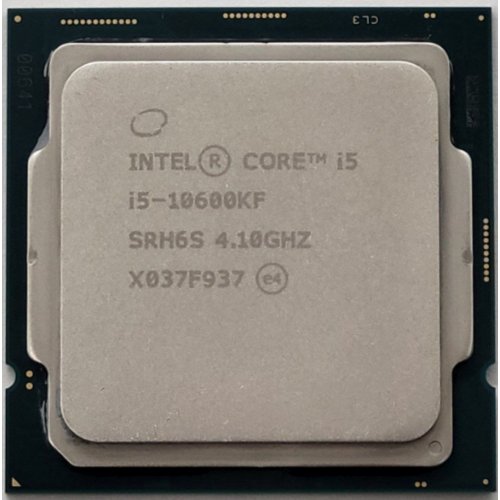 Процессор Intel Core i5-10600KF 4.1(4.8)GHz 12MB s1200 Tray (CM8070104282136) (Восстановлено продавцом, 813935) купить в Украине: Киев, Днепр, Харьков, Одесса  | Проверка совместимости, низкая цена, отзывы, характеристики от TELEMART фото