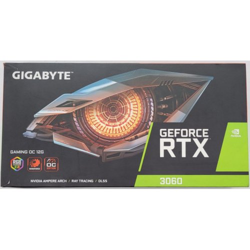 Видеокарта Gigabyte GeForce RTX 3060 Gaming OC 12288MB (GV-N3060GAMING OC-12GD 2.0) (Восстановлено продавцом, 813959) купить в Украине: Киев, Днепр, Харьков, Одесса  | Проверка совместимости, низкая цена, отзывы, характеристики от TELEMART фото