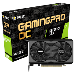 Видеокарта Palit GeForce GTX 1650 Gaming Pro OC 4096MB (NE61650S1BG1-1175A) (Восстановлено продавцом, 813966)