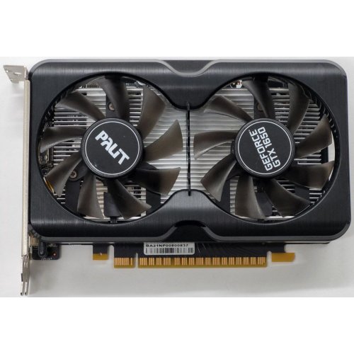 Відеокарта Palit GeForce GTX 1650 Gaming Pro OC 4096MB (NE61650S1BG1-1175A) (Відновлено продавцем, 813966) купити в Україні: Київ, Львів, Хмельницький, Тернопіль | Перевірка сумісності, низька ціна, відгуки, характеристики від TELEMART фото