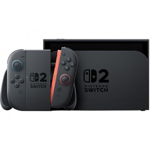 Ігрова консоль Nintendo Switch 2 + Mario Kart World (0045496321529) Black купити в Україні: Київ, Львів, Хмельницький, Тернопіль | Низька ціна, відгуки, характеристики від TELEMART фото